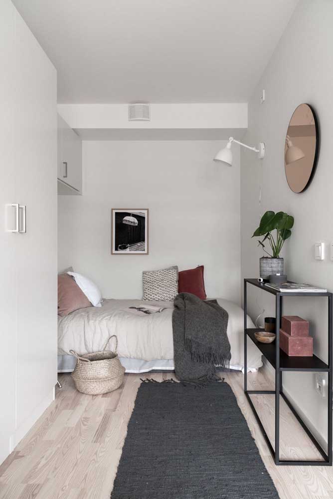 Quarto pequeno: descubra 60 ideias e inspirações para decorar