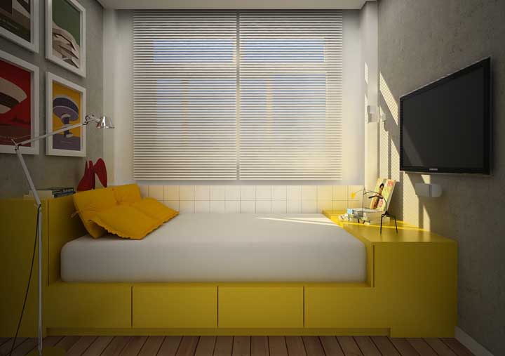 Quarto pequeno: descubra 60 ideias e inspirações para decorar