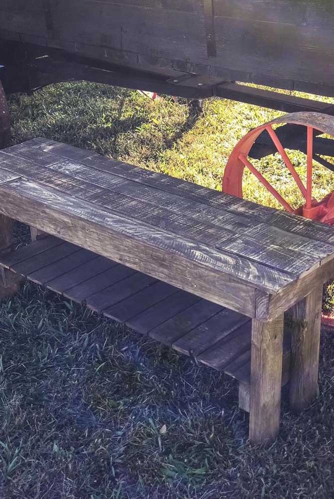 Banco de pallet: modelos e passo a passo para você conferir