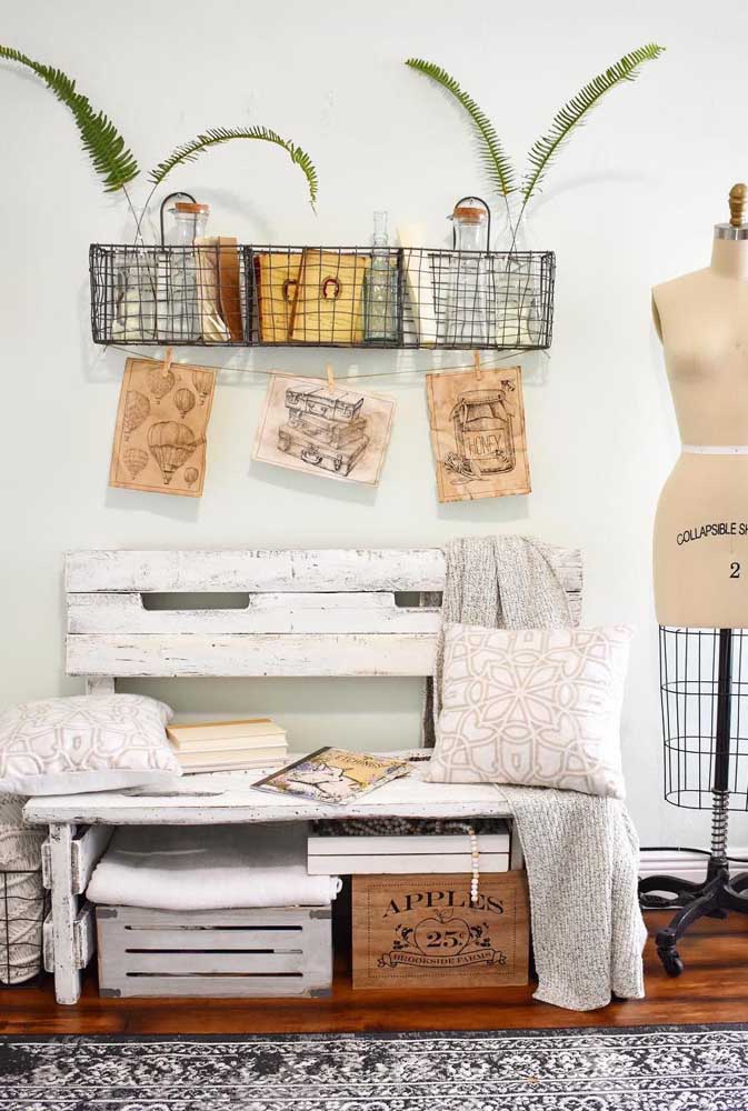 Banco de pallet: modelos e passo a passo para você conferir