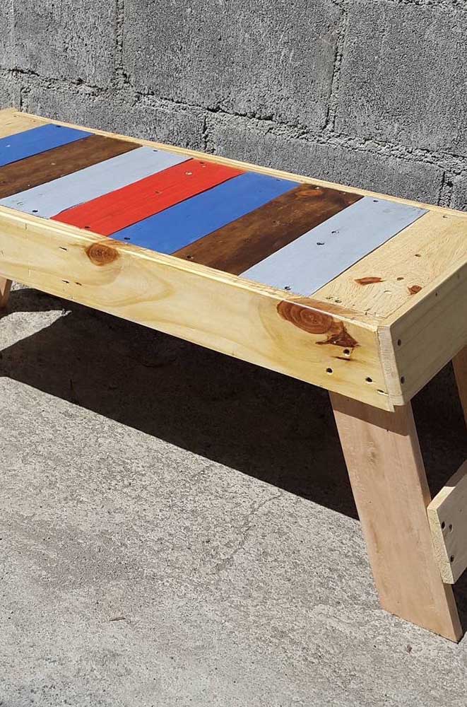 Banco de pallet: modelos e passo a passo para você conferir