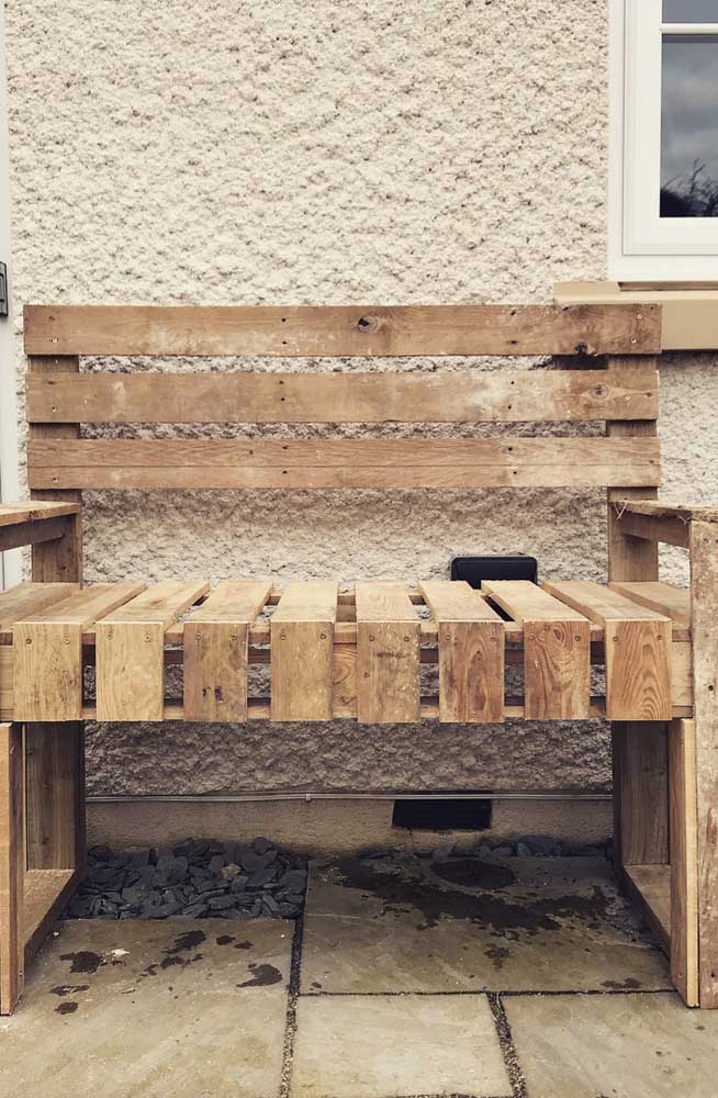 Banco de pallet: modelos e passo a passo para você conferir