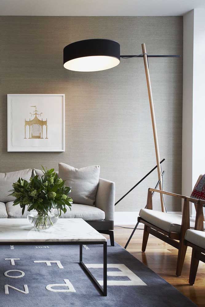 Luminária de chão: o que é, dicas, vantagens e fotos inspiradoras