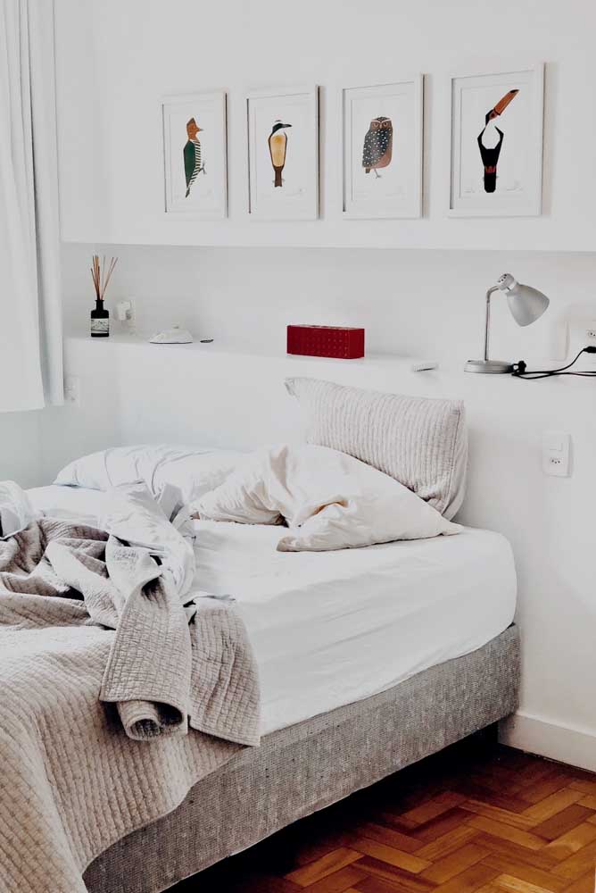 Quarto de casal simples: 60 ideias incríveis para você acertar na decoração