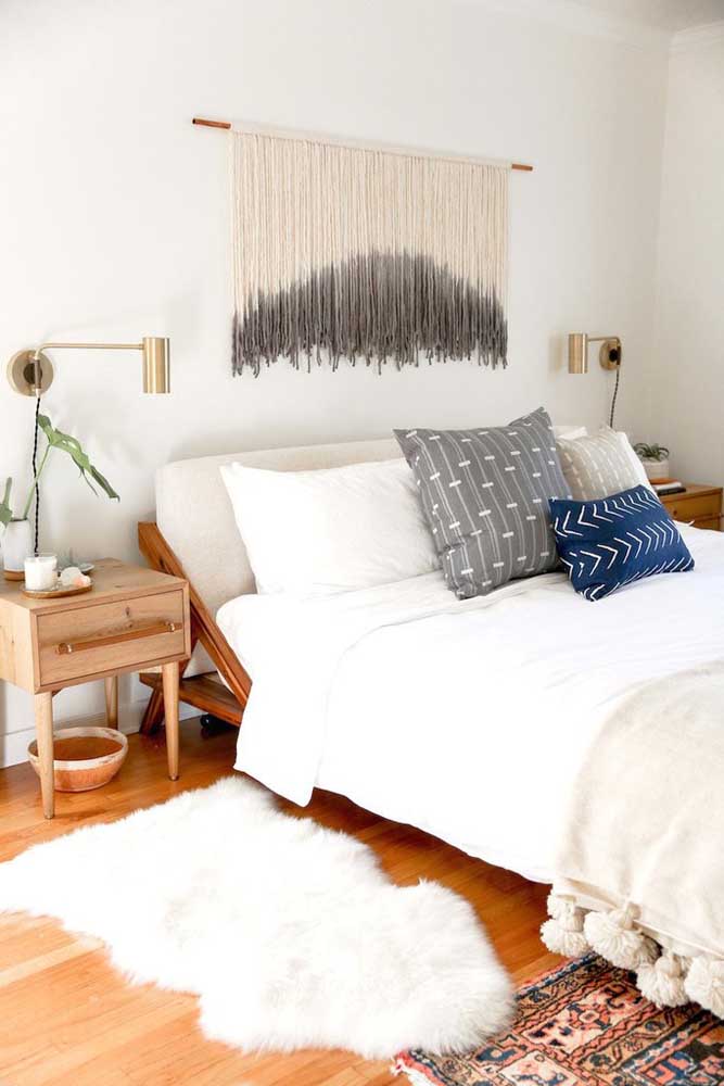 Quarto de casal simples: 60 ideias incríveis para você acertar na decoração