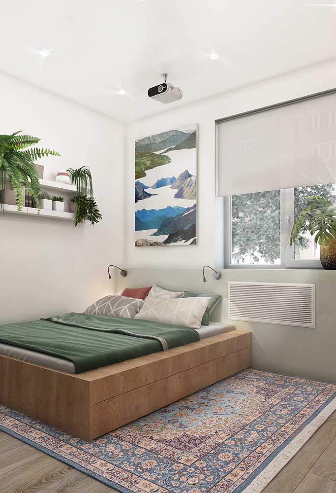 Quarto de casal simples: 60 ideias incríveis para você acertar na decoração