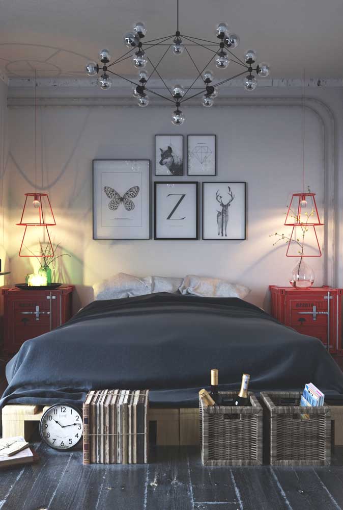 Quarto de casal simples: 60 ideias incríveis para você acertar na decoração