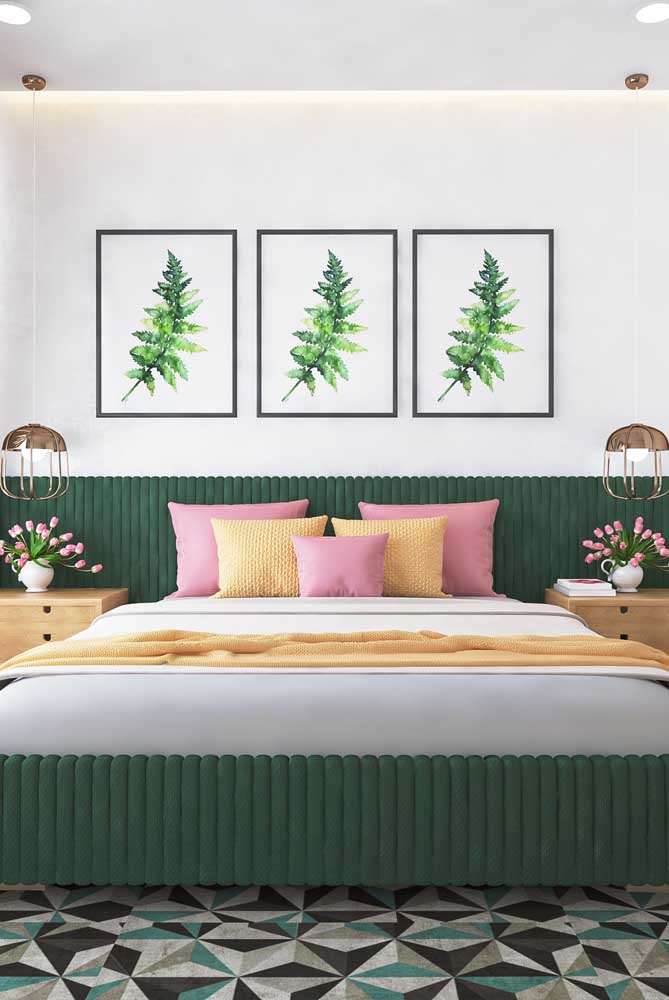 Quarto de casal simples: 60 ideias incríveis para você acertar na decoração