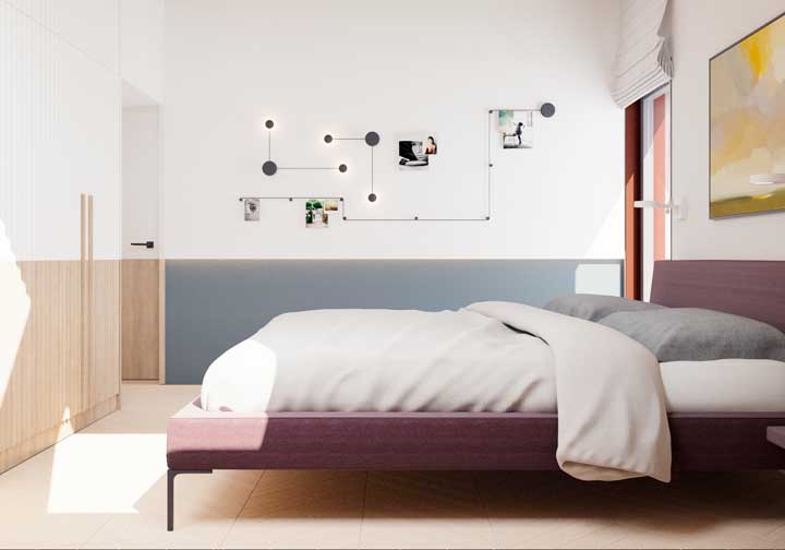 Quarto de casal simples: 60 ideias incríveis para você acertar na decoração