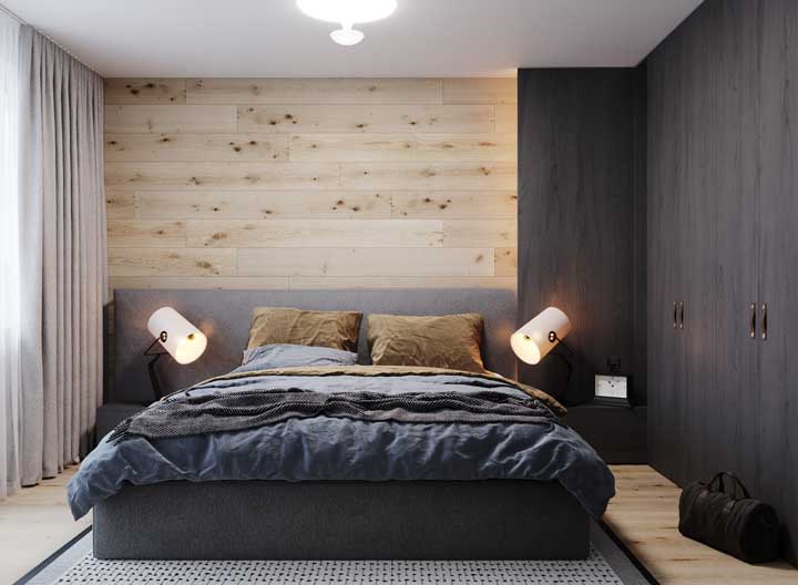 Quarto de casal simples: 60 ideias incríveis para você acertar na decoração