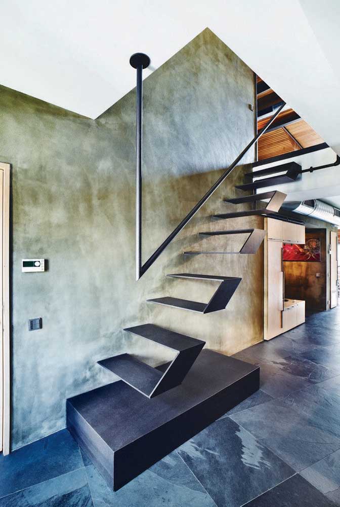 Escada de ferro: vantagens, modelos e fotos inspiradoras