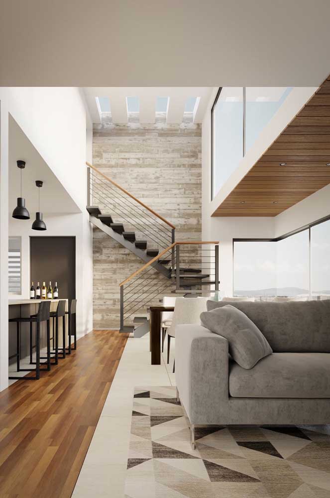 Escada de ferro: vantagens, modelos e fotos inspiradoras