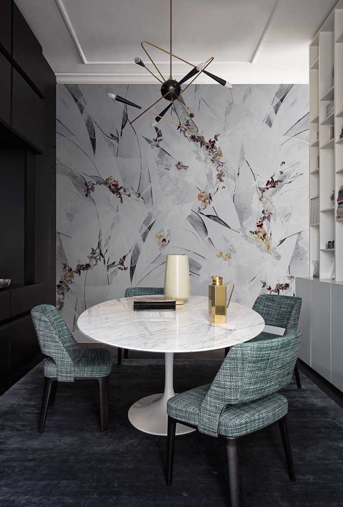 Featured image of post Papel De Parede Para Sala De Jantar Cinza