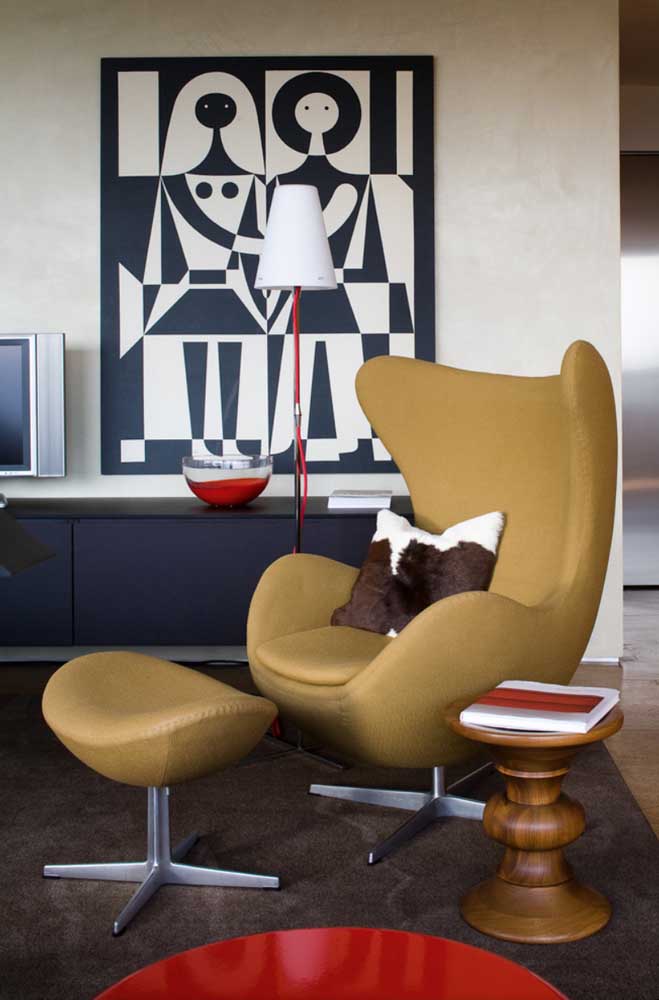 Poltrona egg: como usar na decoração, dicas e fotos incríveis