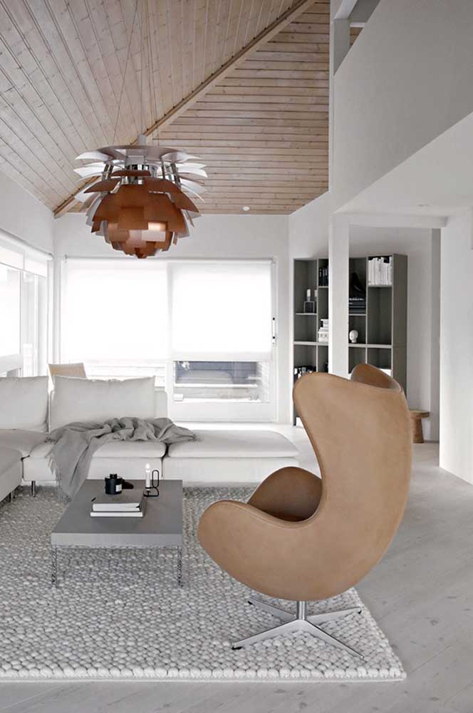 Poltrona egg: como usar na decoração, dicas e fotos incríveis