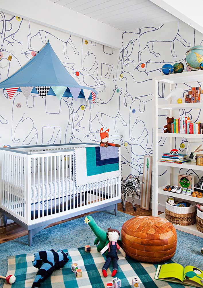 Quarto de bebê masculino: cores, dicas e ideias de decoração