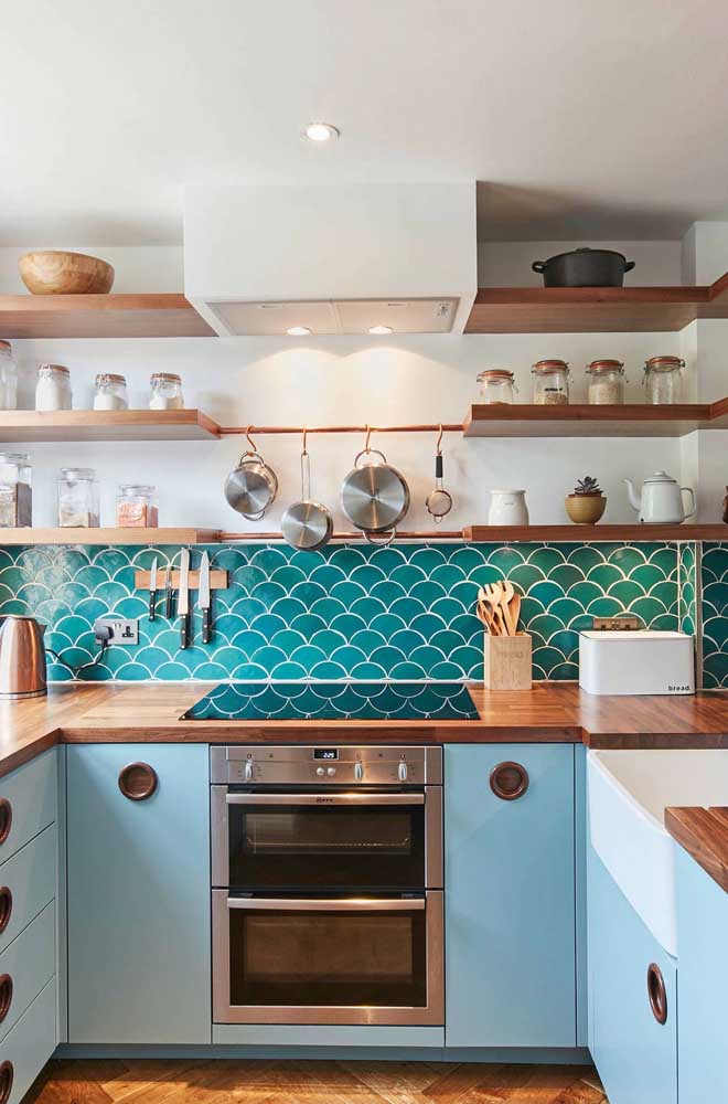Pastilha para cozinha: 60 ideias incríveis e dicas para decorar agora