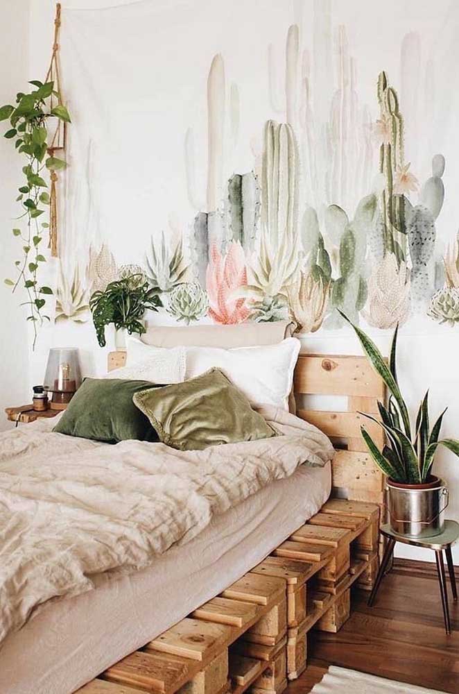 Cabeceira de pallet: como fazer, dicas e 60 fotos inspiradoras