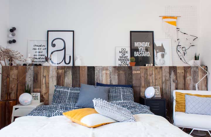 Cabeceira de pallet: como fazer, dicas e 60 fotos inspiradoras
