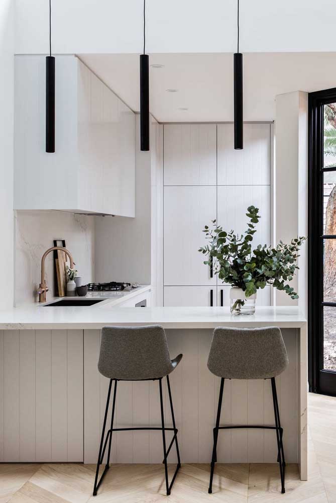 Cozinha em U: modelos, vantagens e fotos inspiradoras