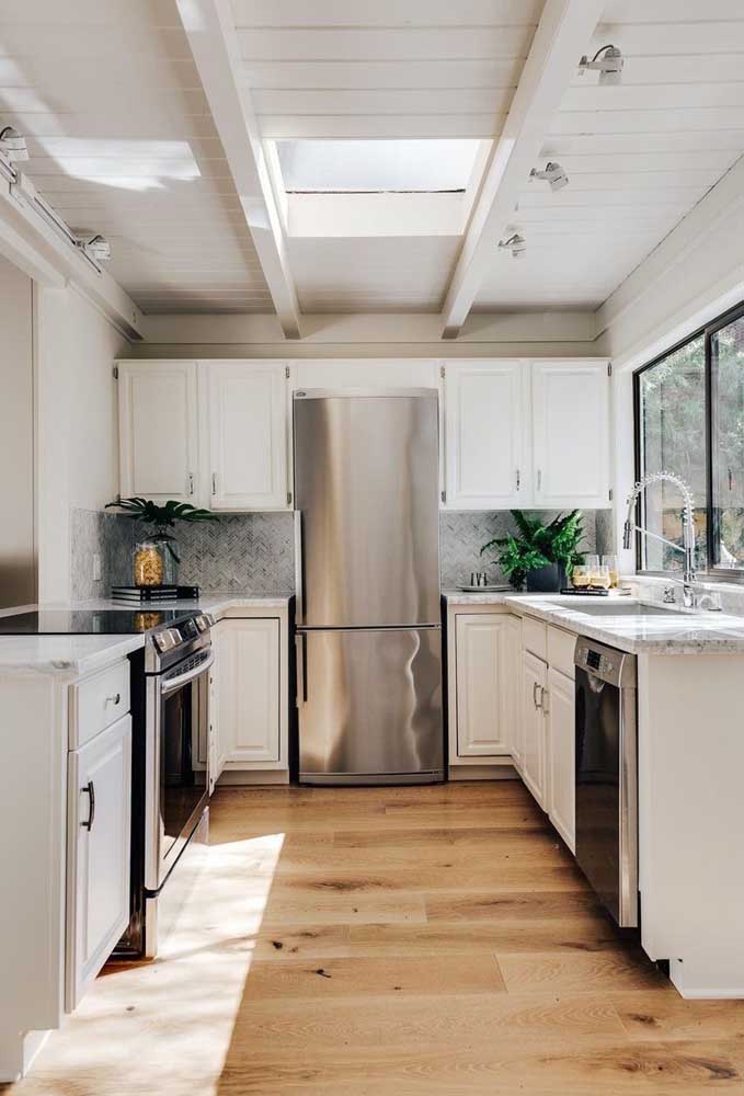 Cozinha em U: modelos, vantagens e fotos inspiradoras