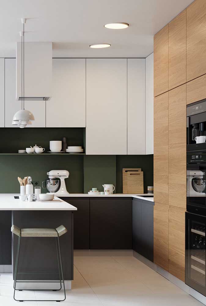 Cozinha em U: modelos, vantagens e fotos inspiradoras