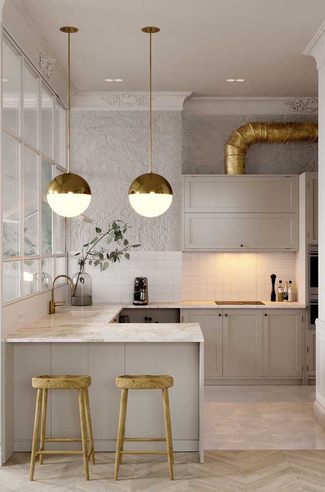 Cozinha em U: modelos, vantagens e fotos inspiradoras