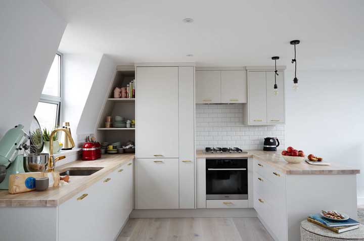 Cozinha em U: modelos, vantagens e fotos inspiradoras