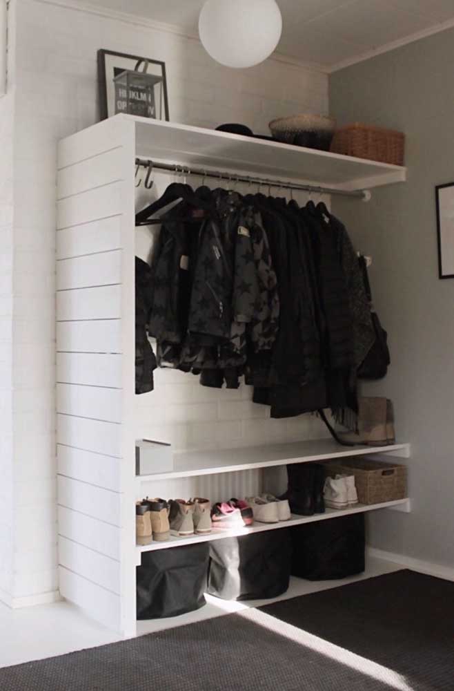 Guarda-roupa de pallet: 60 ideias, dicas e como fazer passo a passo