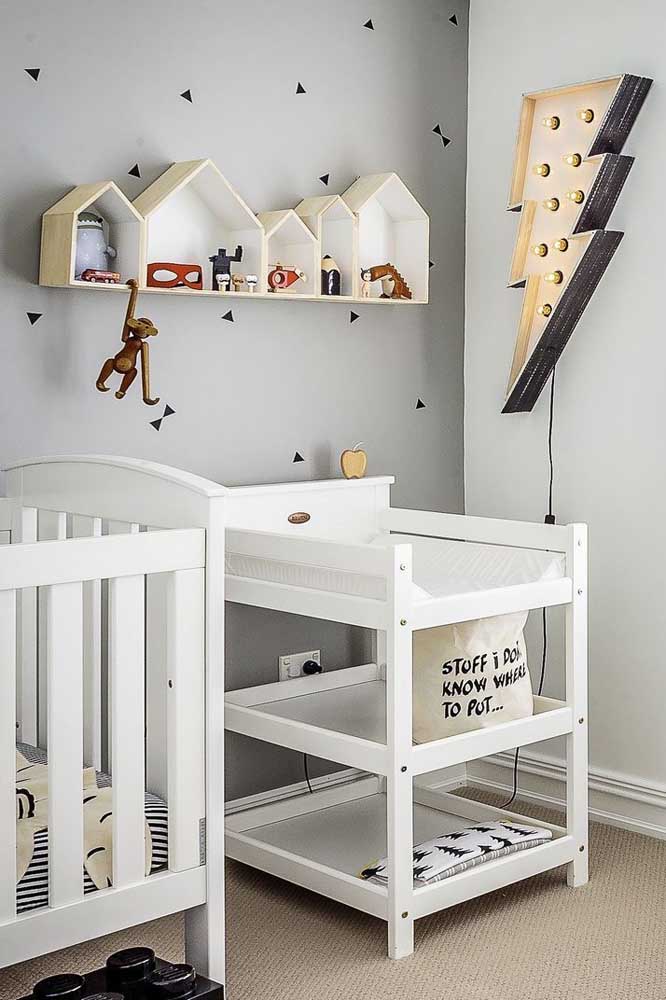 Nichos para quarto de bebê: 59 ideias inspiradoras na hora de criar o seu ambiente