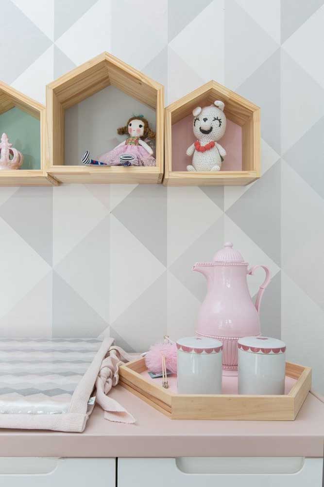 Nichos para quarto de bebê: 59 ideias inspiradoras na hora de criar o seu ambiente