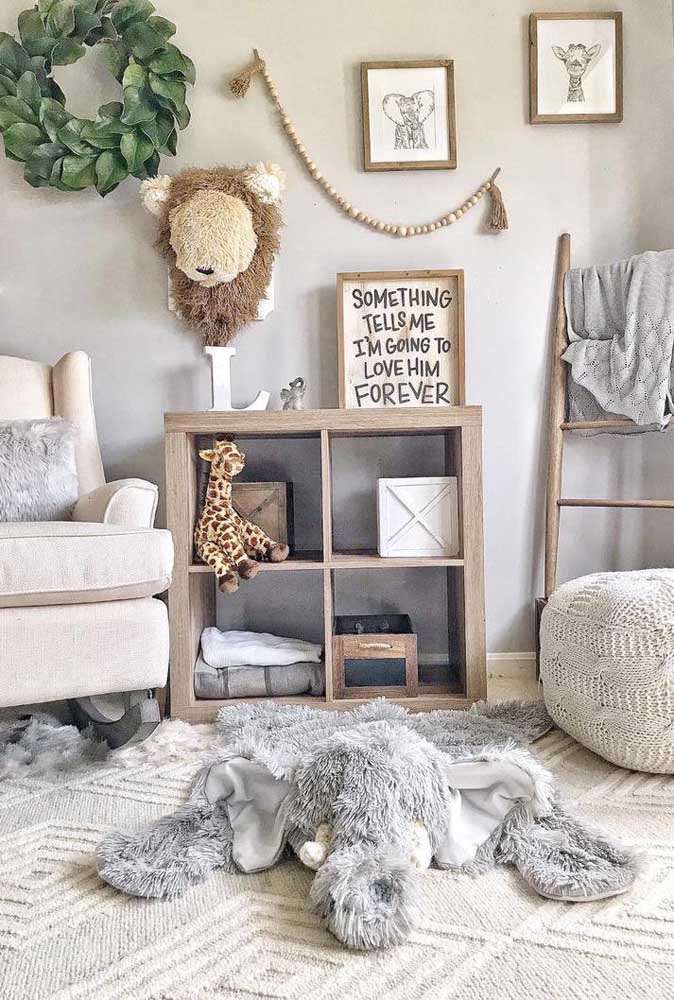 Nichos para quarto de bebê: 59 ideias inspiradoras na hora de criar o seu ambiente