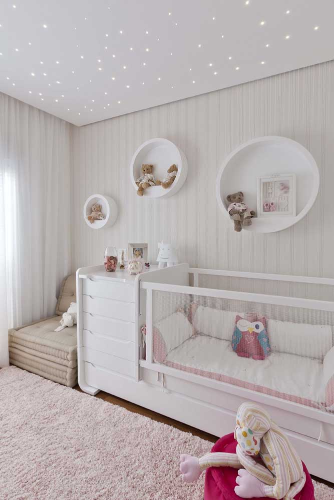 Nichos para quarto de bebê: 59 ideias inspiradoras na hora de criar o seu ambiente