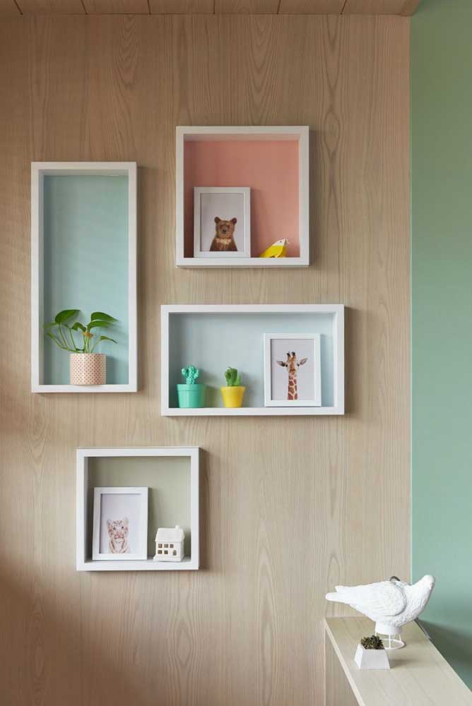 Nichos para quarto de bebê: 59 ideias inspiradoras na hora de criar o seu ambiente