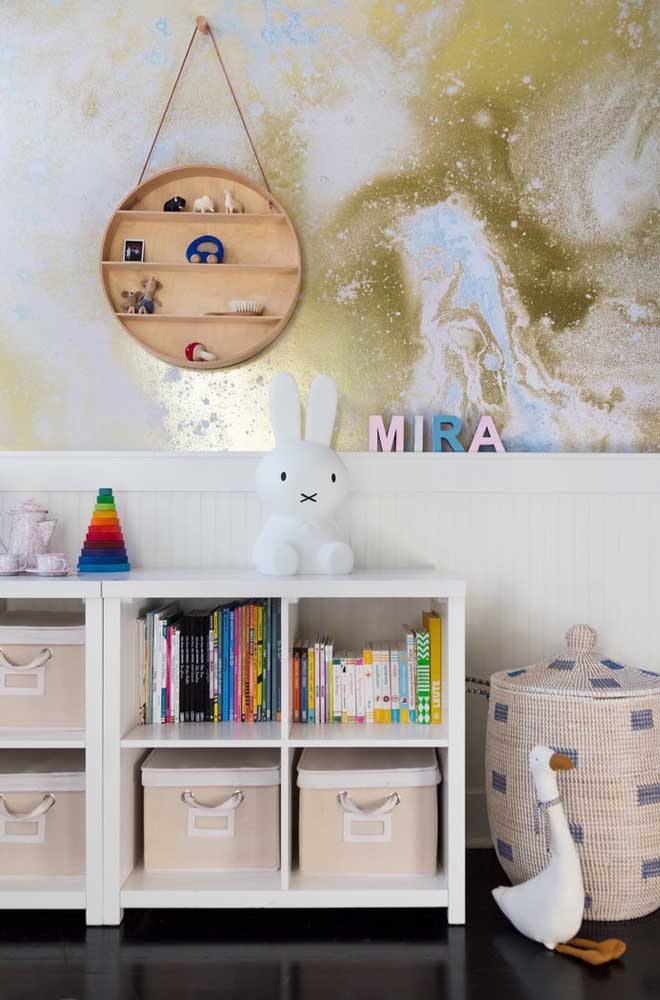 Nichos para quarto de bebê: 59 ideias inspiradoras na hora de criar o seu ambiente