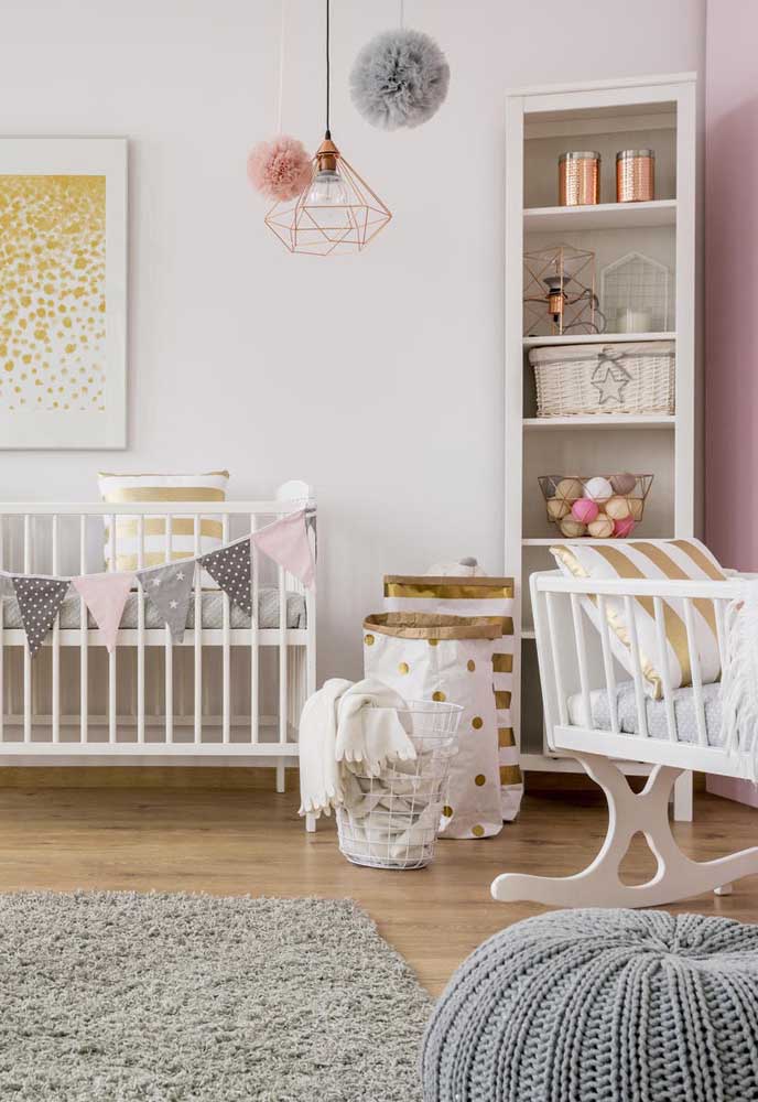 Nichos para quarto de bebê: 59 ideias inspiradoras na hora de criar o seu ambiente