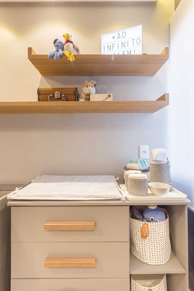 Nichos para quarto de bebê: 59 ideias inspiradoras na hora de criar o seu ambiente
