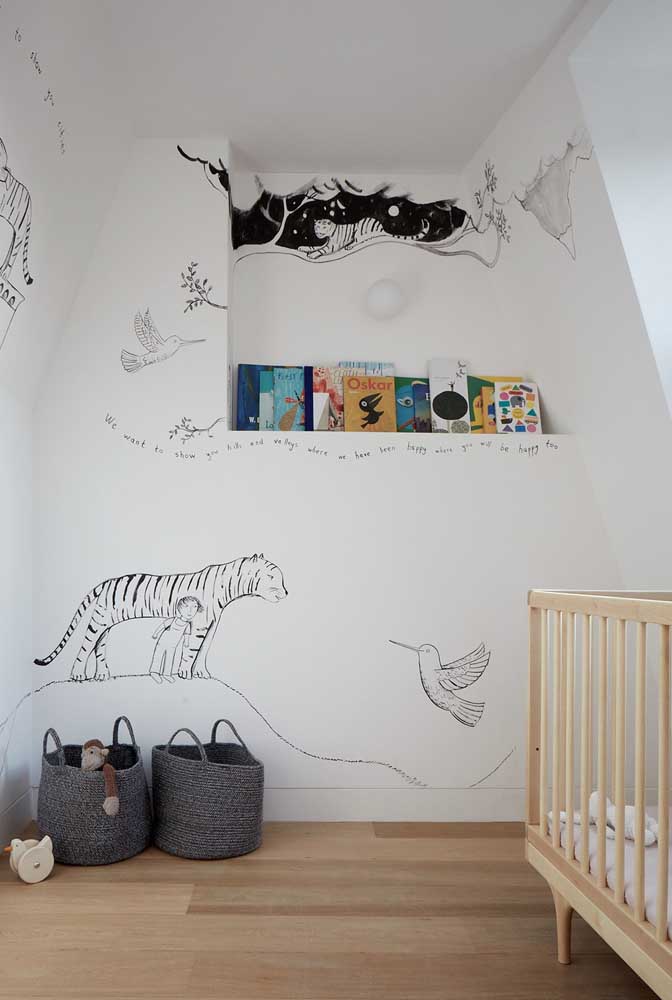 Nichos para quarto de bebê: 59 ideias inspiradoras na hora de criar o seu ambiente