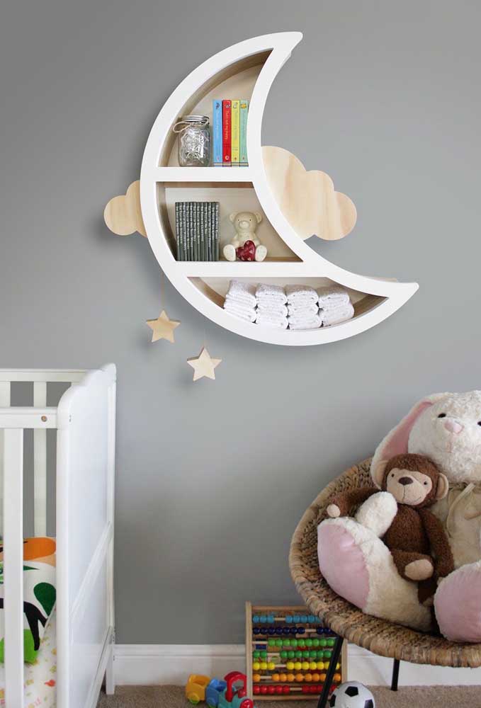 Nichos para quarto de bebê: 59 ideias inspiradoras na hora de criar o seu ambiente