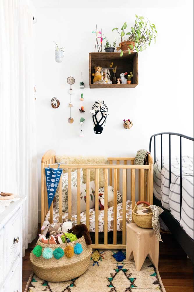 Nichos para quarto de bebê: 59 ideias inspiradoras na hora de criar o seu ambiente
