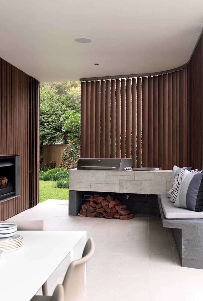 Área de lazer com churrasqueira: 60 fotos de decoração e motivos para escolher ela