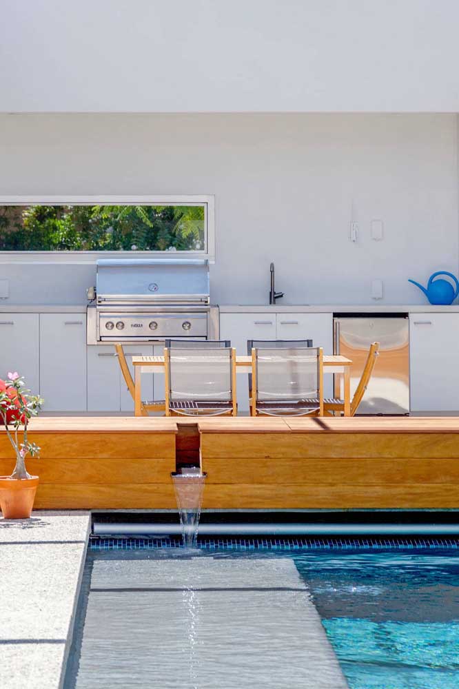 Área de lazer com churrasqueira: 60 fotos de decoração e motivos para escolher ela