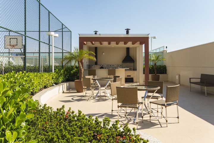 Área de lazer com churrasqueira: 60 fotos de decoração e motivos para escolher ela