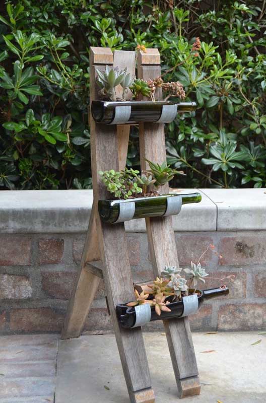 Decoração com garrafas: dicas e ideias para fazer você mesmo