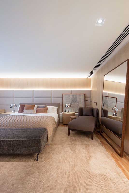 Quarto de casal de luxo: 60 fotos incríveis para você começar a decorar