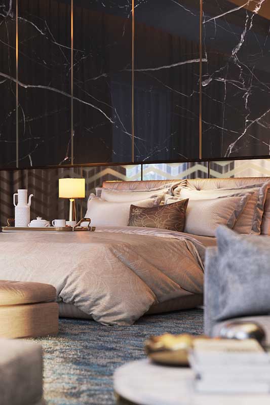 Quarto de casal de luxo: 60 fotos incríveis para você começar a decorar