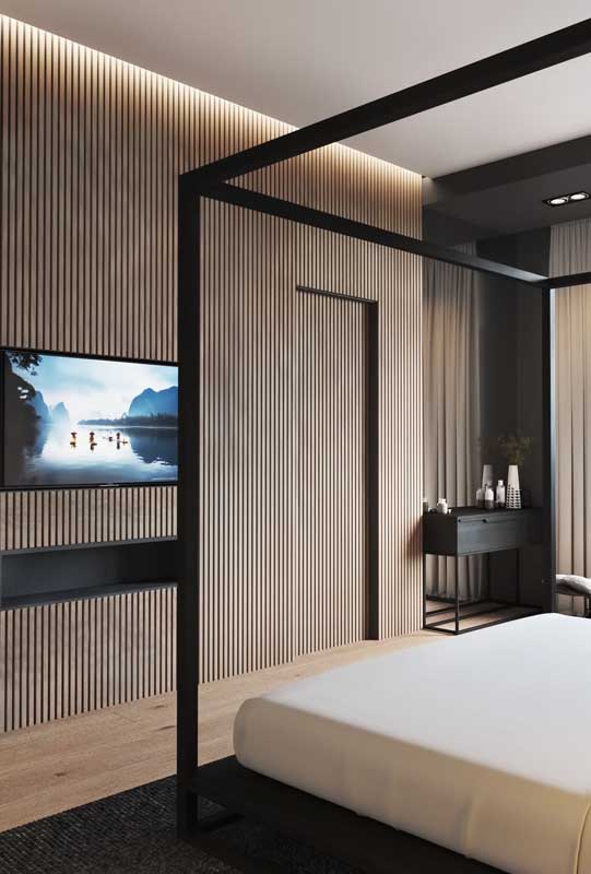 Quarto de casal de luxo: 60 fotos incríveis para você começar a decorar