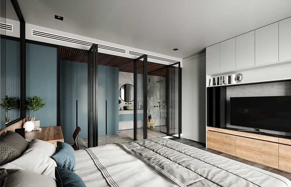 Quarto de casal de luxo: 60 fotos incríveis para você começar a decorar