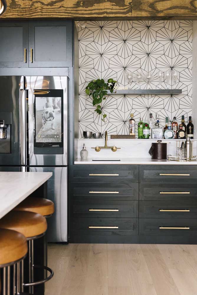 Azulejo para cozinha: 60 modelos, fotos e dicas de projetos