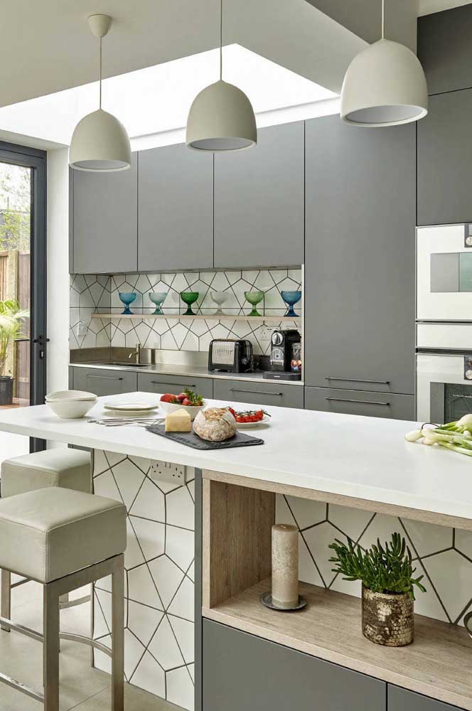 Azulejo para cozinha: 60 modelos, fotos e dicas de projetos